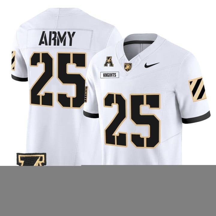 Knights Jersey #25 Army Black Knights 2025 Vapor Limited Stitched - Image 5