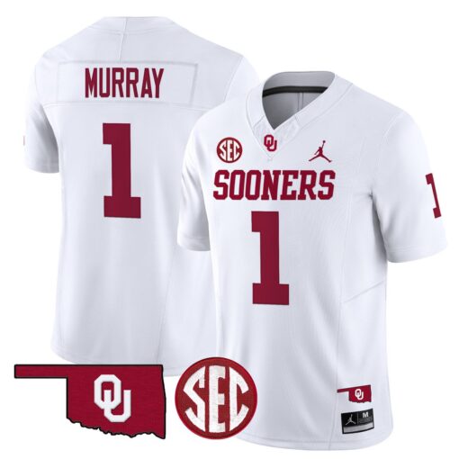 Kyler Murray Jersey #1 Oklahoma Sooners 2025 Limited Stitched