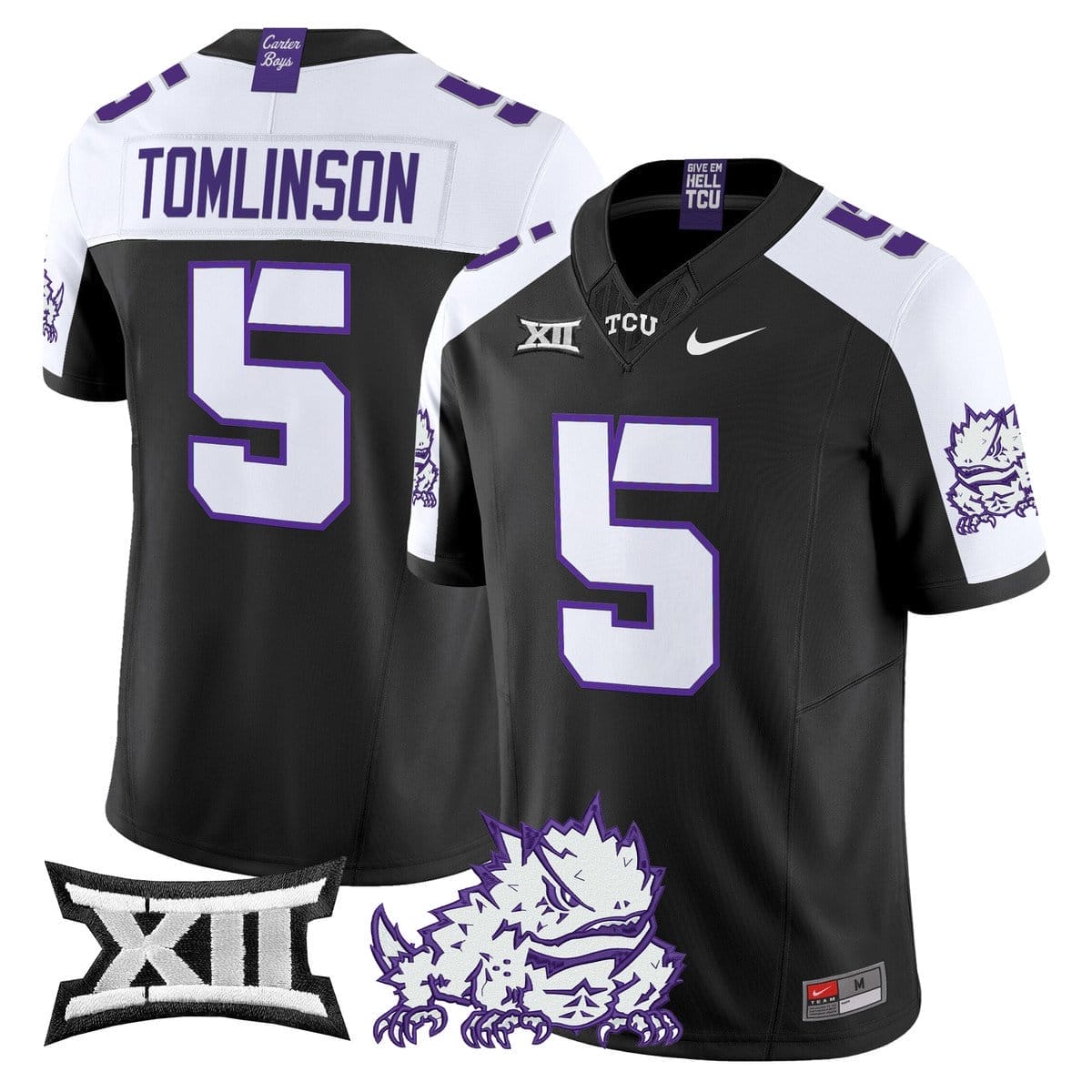 LaDainian Tomlinson Jersey #5 TCU Horned Frogs 2025 Limited Stitched - Image 3