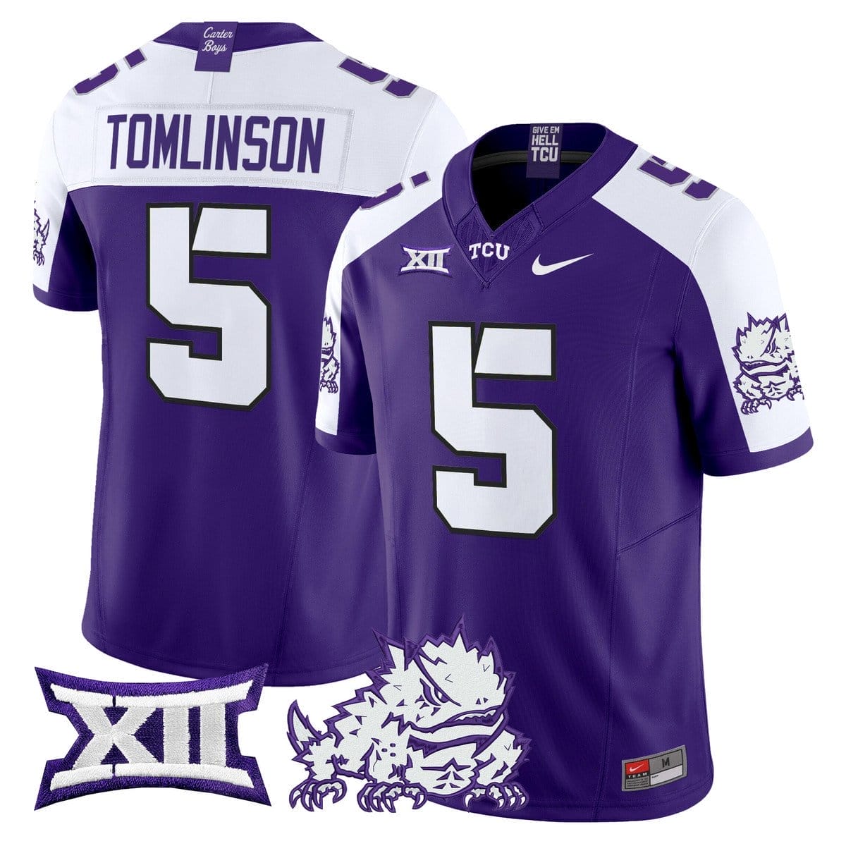 LaDainian Tomlinson Jersey #5 TCU Horned Frogs 2025 Limited Stitched - Image 4