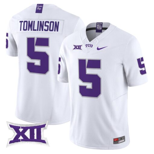 LaDainian Tomlinson Jersey #5 TCU Horned Frogs 2025 Limited Stitched - Image 2