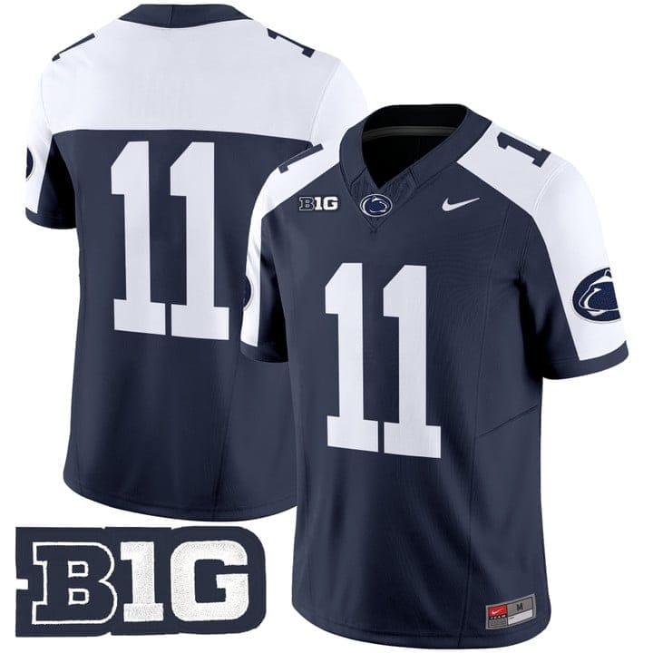 LaVar Arrington Jersey #11 No Name Penn State Nittany Lions 2025 Stitched - Image 3