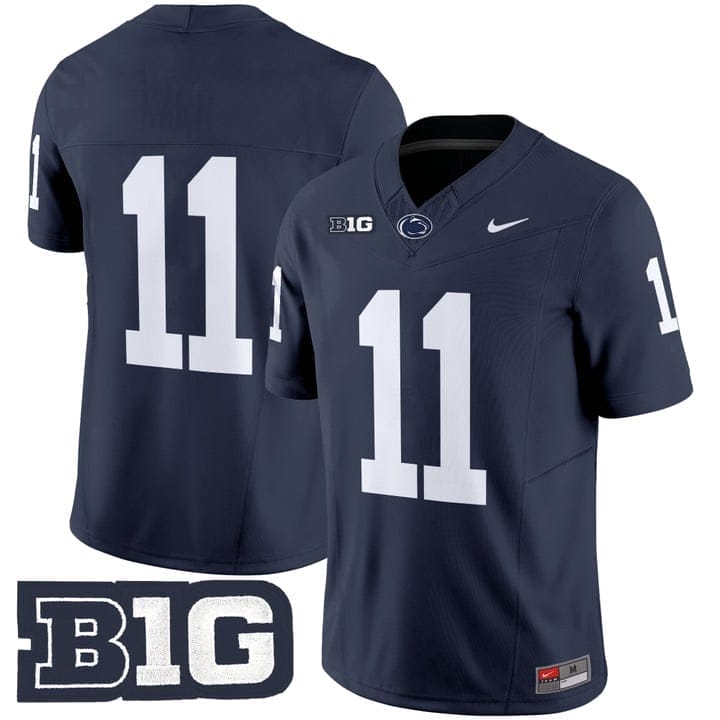 LaVar Arrington Jersey #11 No Name Penn State Nittany Lions 2025 Stitched - Image 2