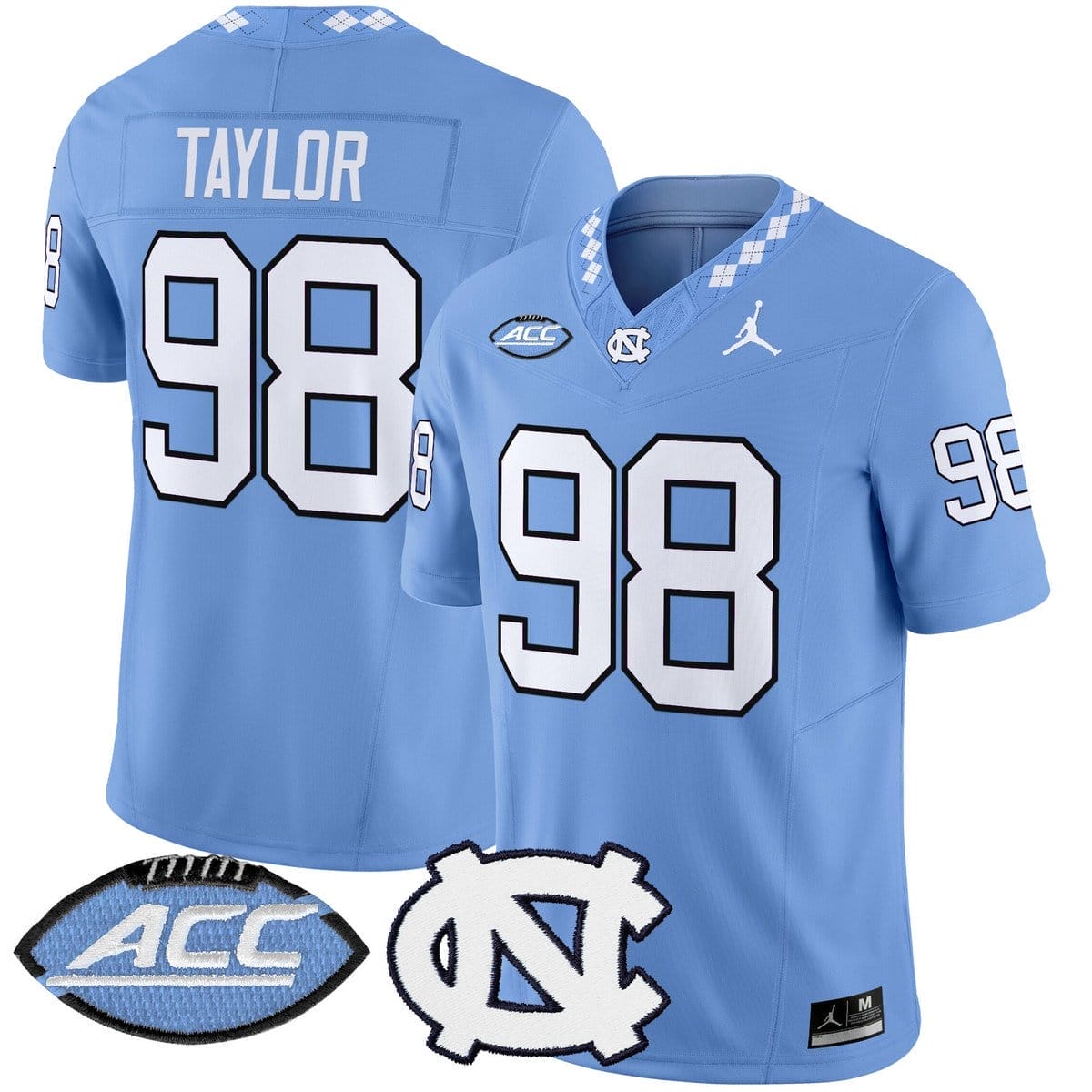 Lawrence Taylor Jersey #98 North Carolina Tar Heels 2025 Stitched - Image 3