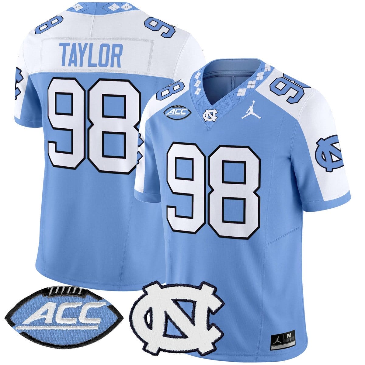Lawrence Taylor Jersey #98 North Carolina Tar Heels 2025 Stitched - Image 2