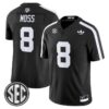Le Veon Moss Jersey 8 Texas A M Aggies 2025 Vapor V2 Stitched Black 5db84a41 4b93 4c0d 8419 808b578c653a