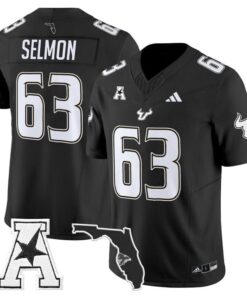 Lee Roy Selmon Jersey #63 South Florida Bulls 2025 Limited Stitched
