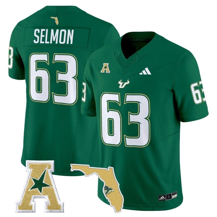 Lee Roy Selmon Jersey #63 South Florida Bulls 2025 Limited Stitched - Image 4