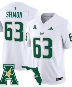 Alternative view of Lee Roy Selmon Jersey #63 South Florida Bulls 2025 Limited Stitched