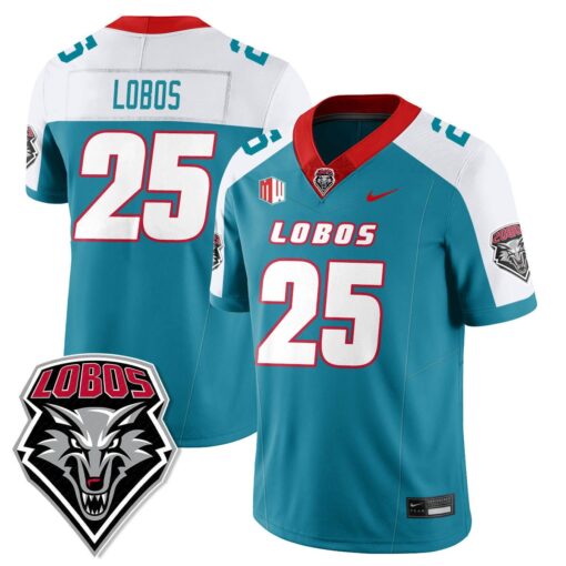 Lobos Jersey #25 UNM Lobo Football 2025 All Stitched - Image 2