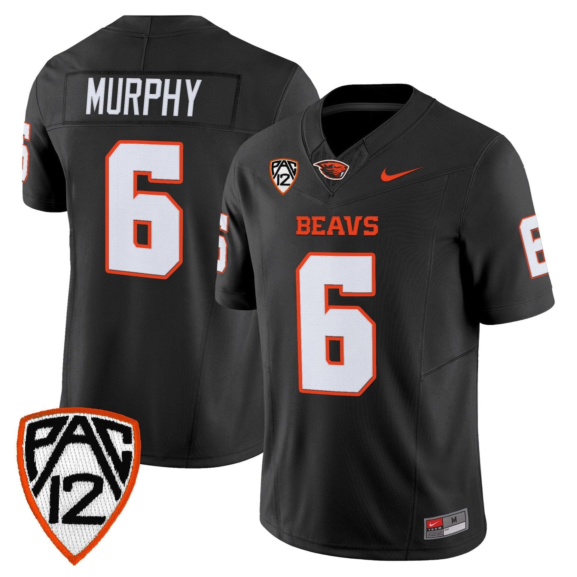 Maalik Murphy Jersey #6 Oregon State Beavers 2025 Limited Stitched