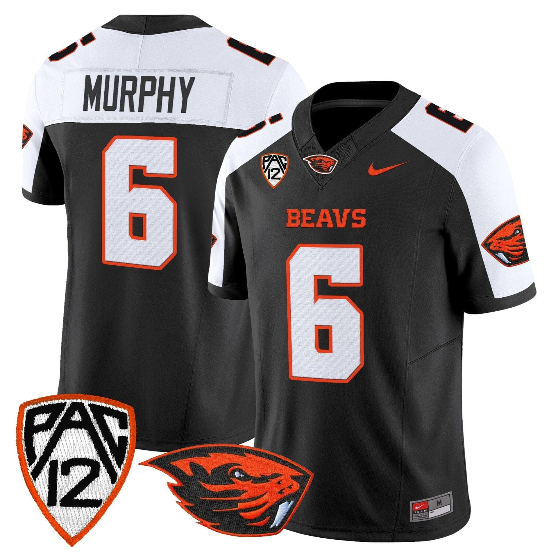 Maalik Murphy Jersey #6 Oregon State Beavers 2025 Limited Stitched - Image 3