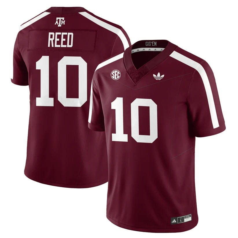 Marcel Reed Jersey #10 Texas A&M Aggies 1975 Throwback Stitched - Image 2