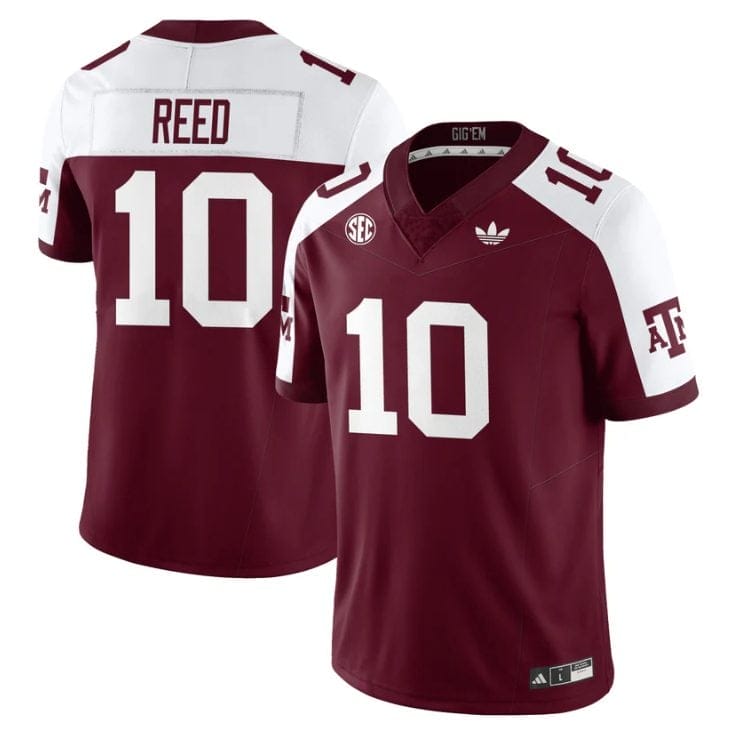 Marcel Reed Jersey #10 Texas A&M Aggies 1975 Throwback Stitched