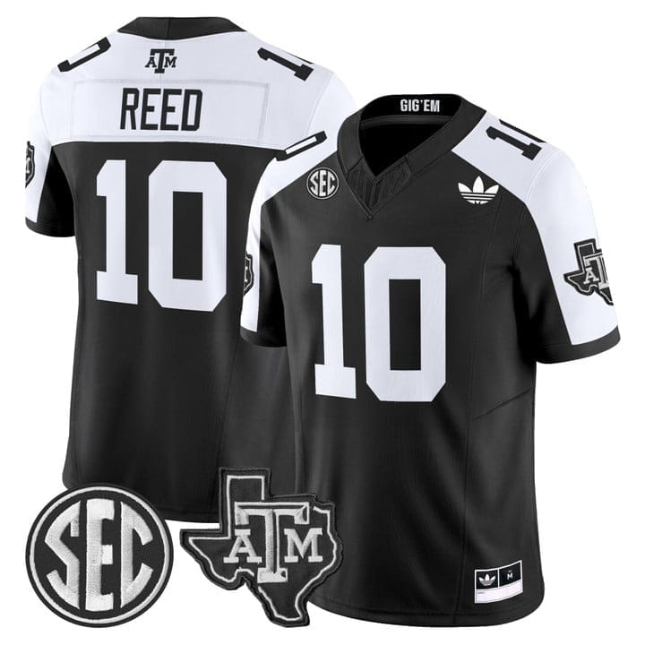 Marcel Reed Jersey #10 Texas A&M Aggies 2025 Vapor V2 Stitched - Image 3