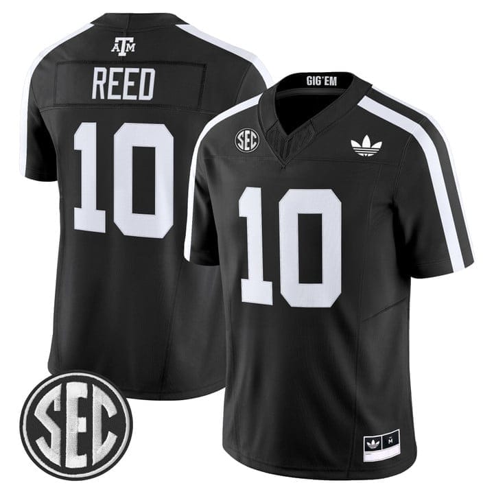Marcel Reed Jersey #10 Texas A&M Aggies 2025 Vapor V2 Stitched