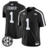 Mario Craver Jersey 1 Texas A M Aggies 2025 Vapor V2 Stitched Black 05a61f39 c4b9 43a6 b955 ab7f30595541