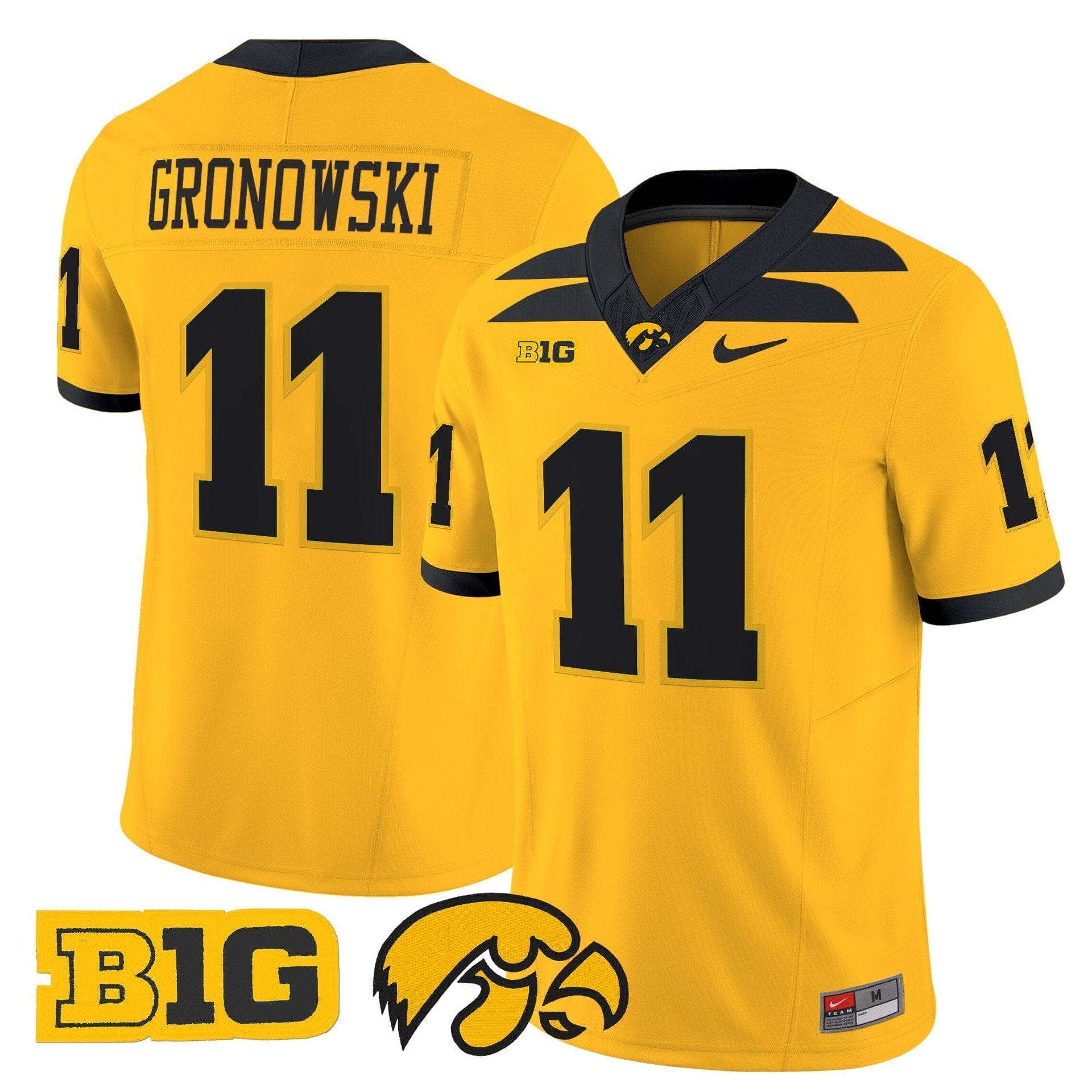 Mark Gronowski Jersey #11 Iowa Hawkeyes 2025 Limited Stitched - Image 5