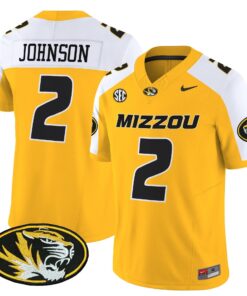 Marquis Johnson Jersey 2 Missouri Tigers 2025 Vapor Limited Stitched Gold Alter 7e5e54f9 970d 4766 92fc 69d05d7187ae