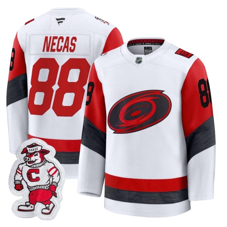 Martin Necas Jersey #88 Carolina Hurricanes 2025 - 26 Premium Stitched - Image 2