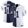 MicahParsonsJersey 11PennStateNittanyLionsSplitVaporLimitedStitched