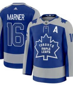 Mitch Marner Jersey 16 Toronto Maple Leafs Timeless Stitched Reverse Retro