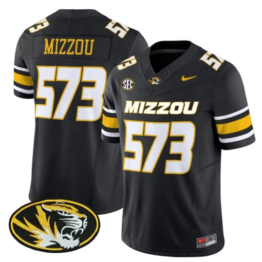 Mizzou Jersey #573 Missouri Tigers 2025 Vapor Limited Stitched