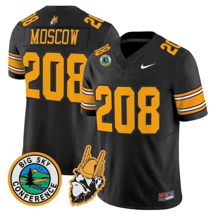 Ryan Jezioro Jersey #89 Idaho Vandals 1975 Throwback Limited Stitched