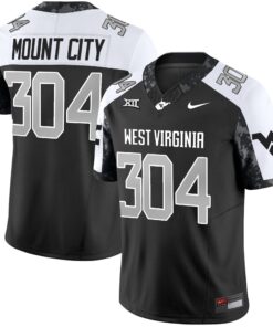 Mount City Jersey #304 West Virginia Mountaineers 2025 Stitched