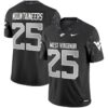 Mountaineers Jersey 25 West Virginia Mountaineers 2025 Limited Stitched Coal