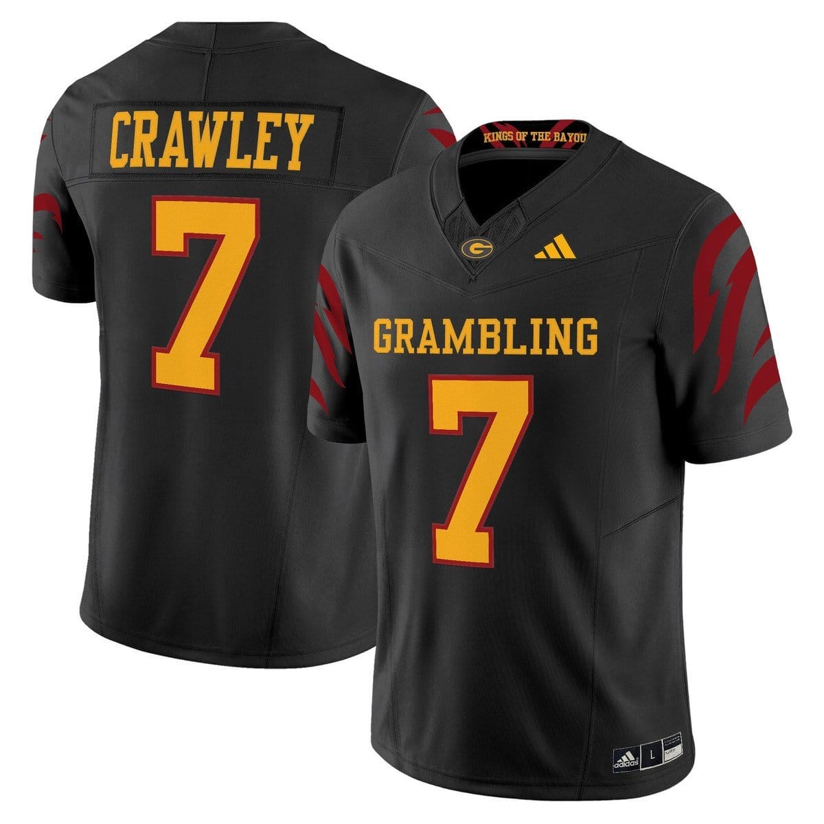 Myles Crawley Jersey #7 Grambling Tigers 2025 Vapor Limited Stitched