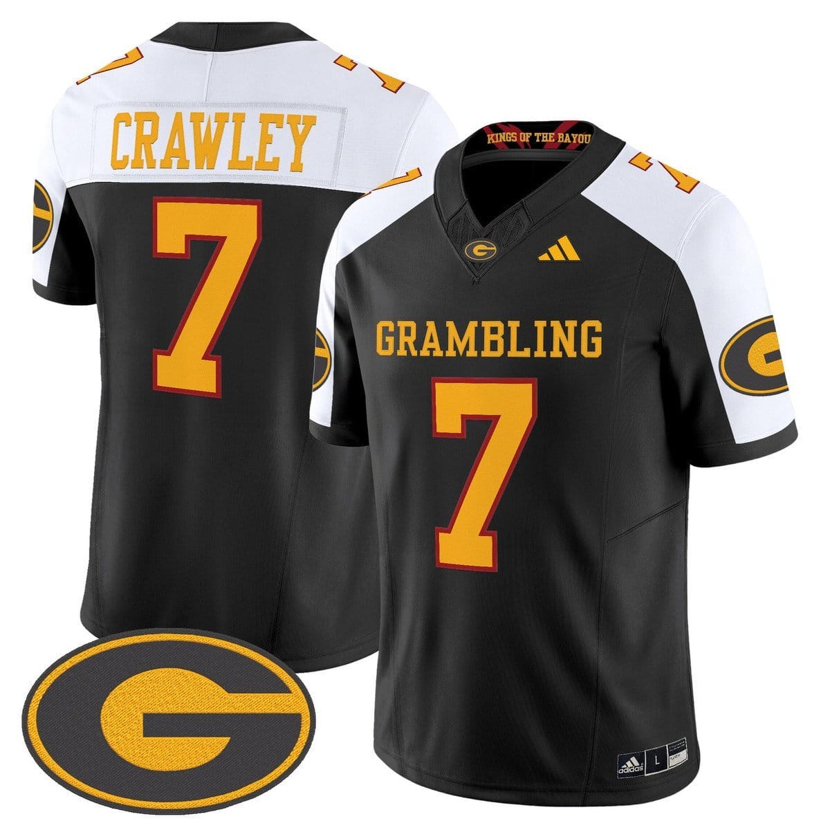 Myles Crawley Jersey #7 Grambling Tigers 2025 Vapor Limited Stitched - Image 2