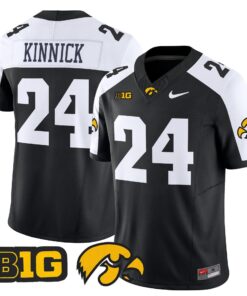 Nile Kinnick Jersey 24 Iowa Hawkeyes 2025 Limited Stitched Black Alternate acd88bcc 2ed5 45a7 989e 374e00897fe9