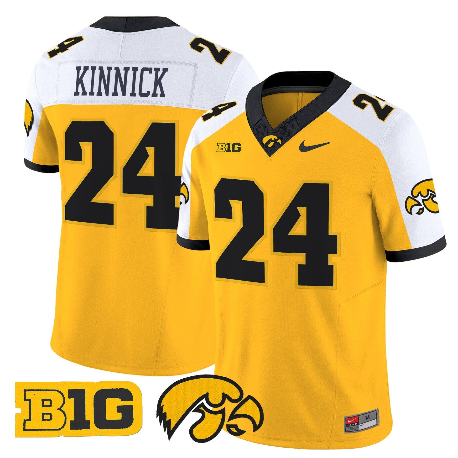 Nile Kinnick Jersey #24 Iowa Hawkeyes 2025 Limited Stitched - Image 4