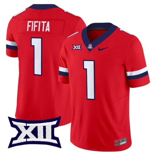 Noah Fifita Jersey #1 Arizona Wildcats 2025 Vapor Limited Stitched - Image 5