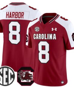 Nyck Harbor Jersey 8 South Carolina Gamecocks 2025 Stitched Garnet Alternate 1f1ae4f7 fa9f 4923 a23e ae99f22d6c85