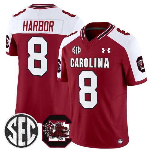 Nyck Harbor Jersey #8 South Carolina Gamecocks 2025 Stitched - Image 4