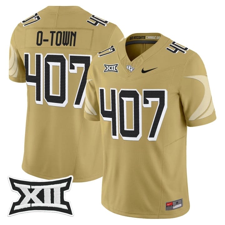 O-Town Jersey #407 UCF Knights 2025 Vapor Limited Football Stitched - Image 3