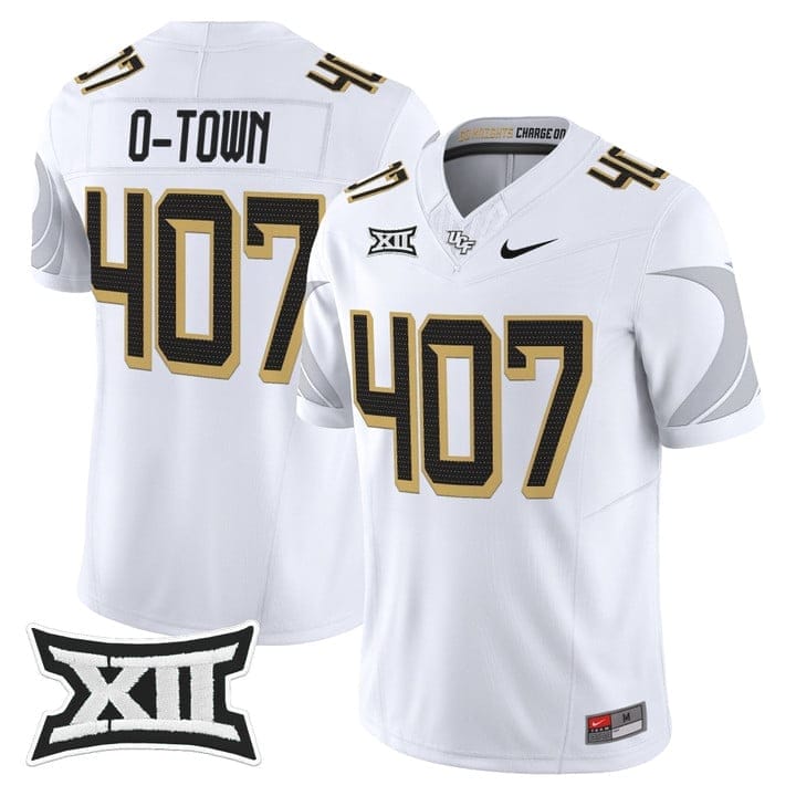 O-Town Jersey #407 UCF Knights 2025 Vapor Limited Football Stitched - Image 2