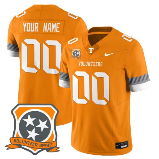 Custom Tennessee Volunteers Football Jersey 2025 Spirit Limited Stitched All Colors - Image 3