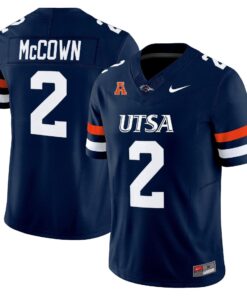 Alternative view of Owen McCown Jersey #2 UTSA Roadrunners 2025 Vapor Limited Stitched