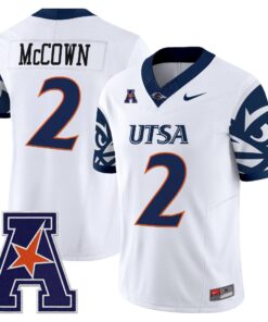 Owen McCown Jersey #2 UTSA Roadrunners 2025 Vapor Limited V2 Stitched