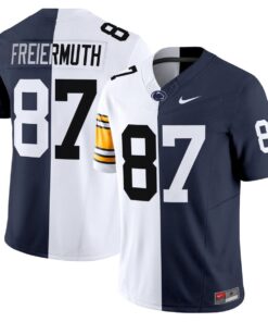 Pat Freiermuth Jersey #87 Penn State Nittany Lions Split Vapor Limited Stitched