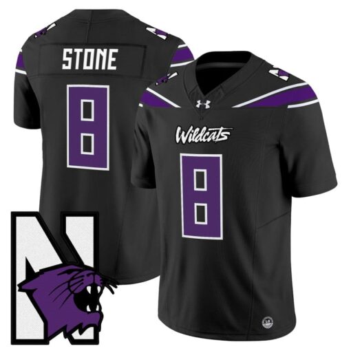 Preston Stone Jersey #8 Northwestern Wildcats Honoring 95 Vapor Limited Stitched