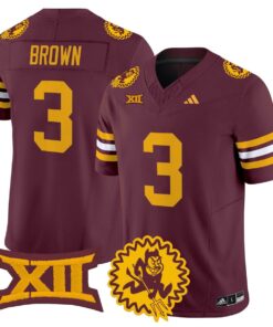 Raleek Brown Jersey 3 Arizona State Sun Devils 1975 Throwback Stitched Maroon cd38715a 018a 4a48 8a84 3080cd04839c
