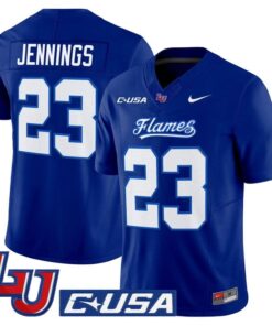 Rashad Jennings Jersey 23 Liberty Flames 2025 Vapor Limited Stitched Mono Navy 6d769fdd 4aef 4cb5 9f27 595026f24d47