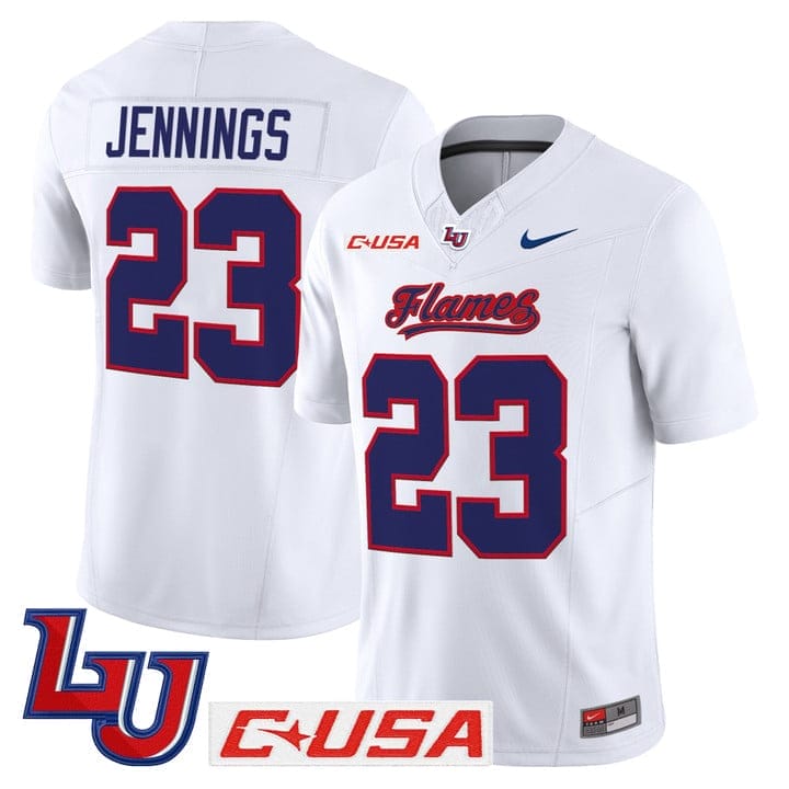 Rashad Jennings Jersey #23 Liberty Flames 2025 Vapor Limited Stitched