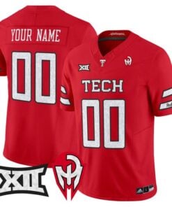 Red Raiders Jersey Too Cold Vapor Limited Stitched Red