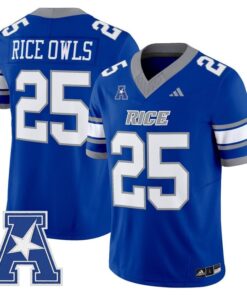 Rice Owls Jersey 25 Rice Owls 2025 Vapor Limited Stitched Light Blue 8854190d a018 479a 9cf5 81126a2792f7