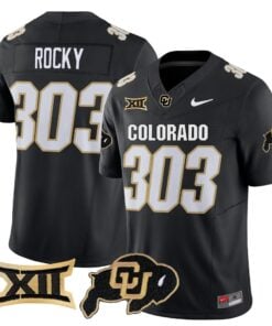 Rocky Jersey #303 Colorado Buffaloes 2025 Vapor Limited Stitched
